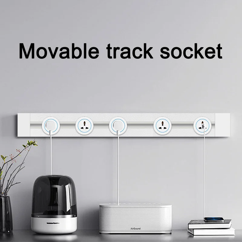 Kitchen Appliances Uk - Track Socket Mutfak Duvar Prizi, FR