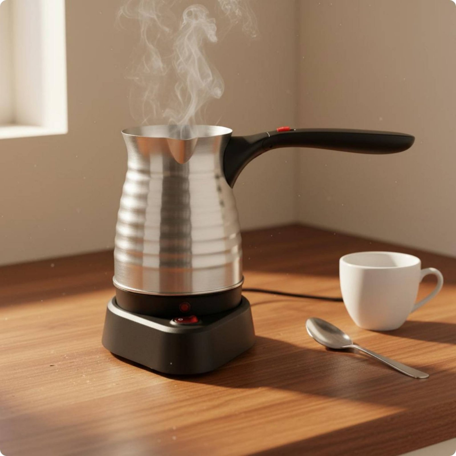 Kitchen Appliances Uk - Elektrikli Türk Kahvesi Demliği İngiltere Fişi