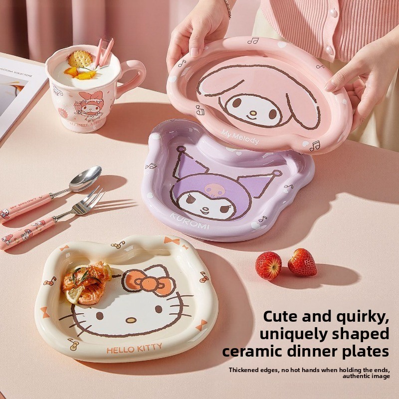 Kitchen Appliances Large - Hello Kitty Salata Tabağı Sevimli Kawaii