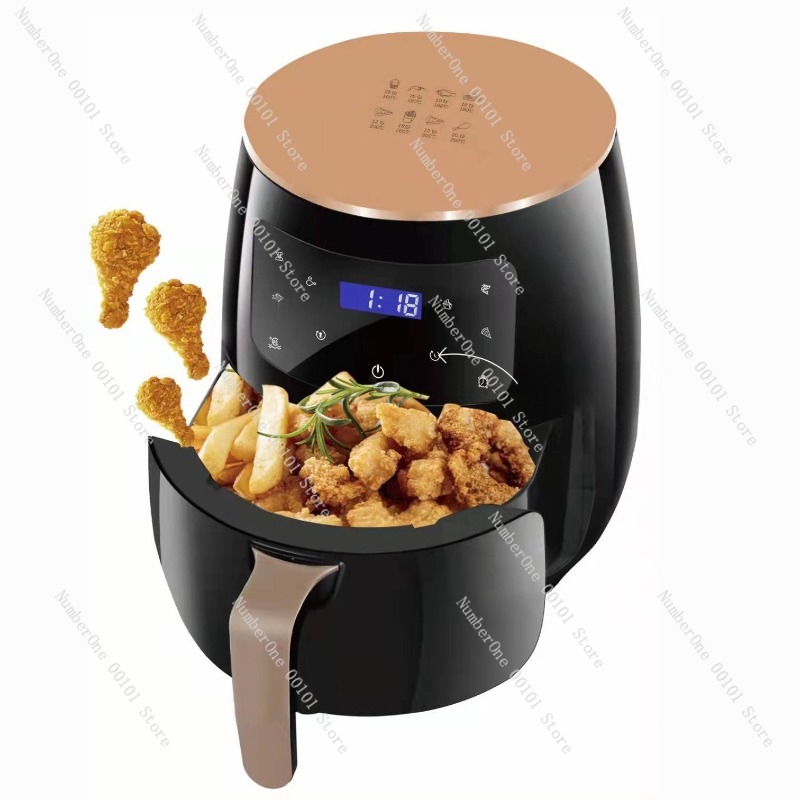 Kitchen Appliances Large - 6L Hava Fritözü Büyük Kapasiteli Yağsız