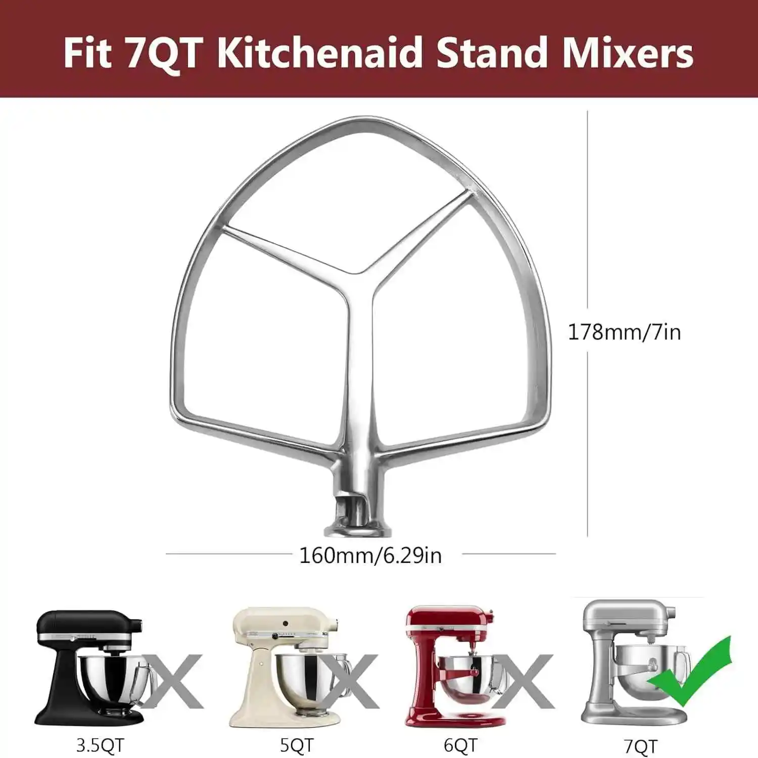 Kitchen Appliances Kitchenaid - Kitchenaid 7-quart mikser yardımcı ataşman parçaları