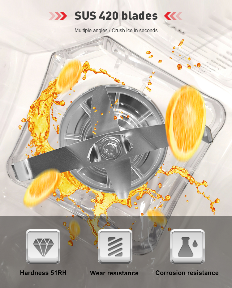 Yüksek Güçlü 1.8L Ticari Mutfa - Blender High Power incelemesi ve fiyatı