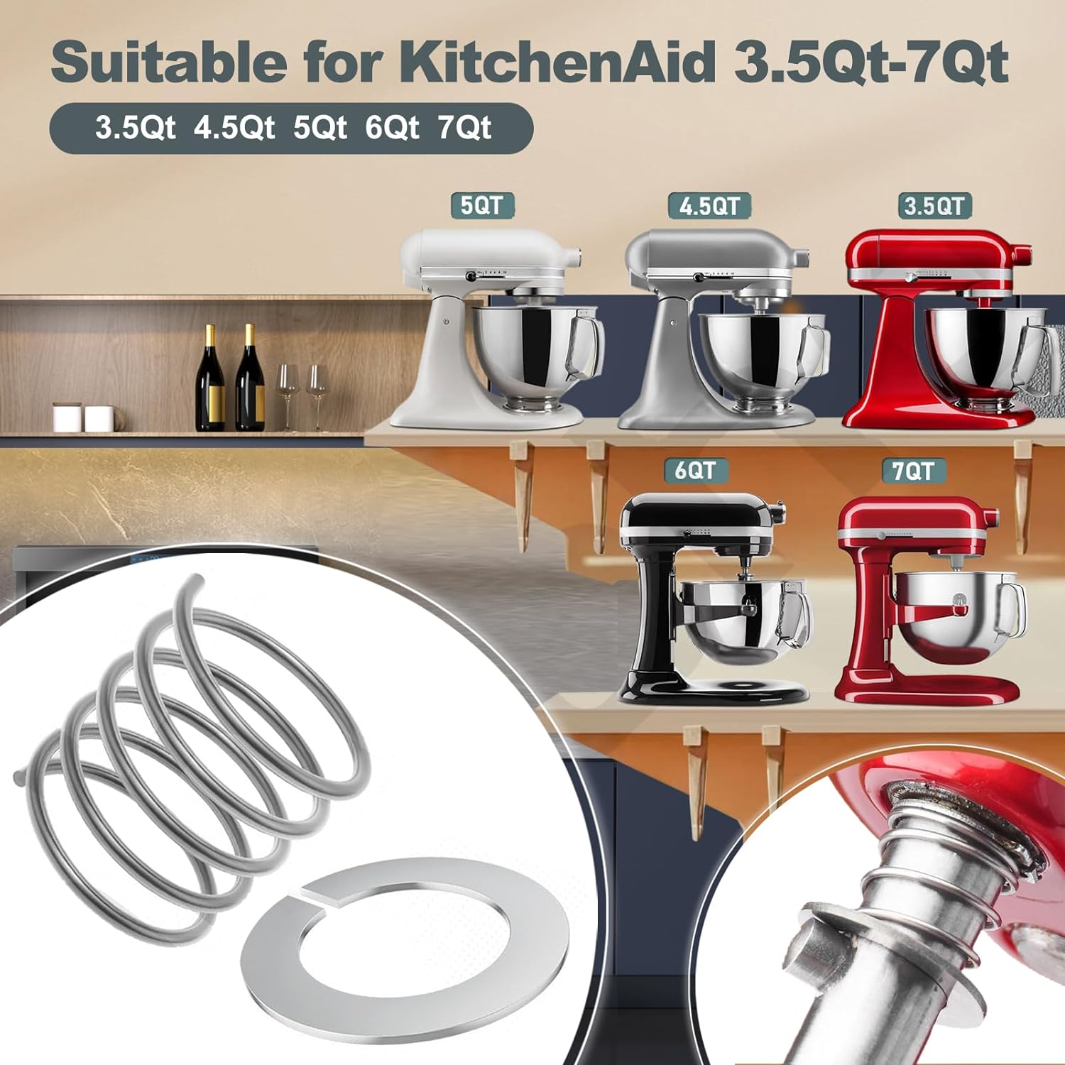 2024 Yeni Paslanmaz Çelik Yay  - Kitchen Appliances Kitchenaid incelemesi ve fiyatı
