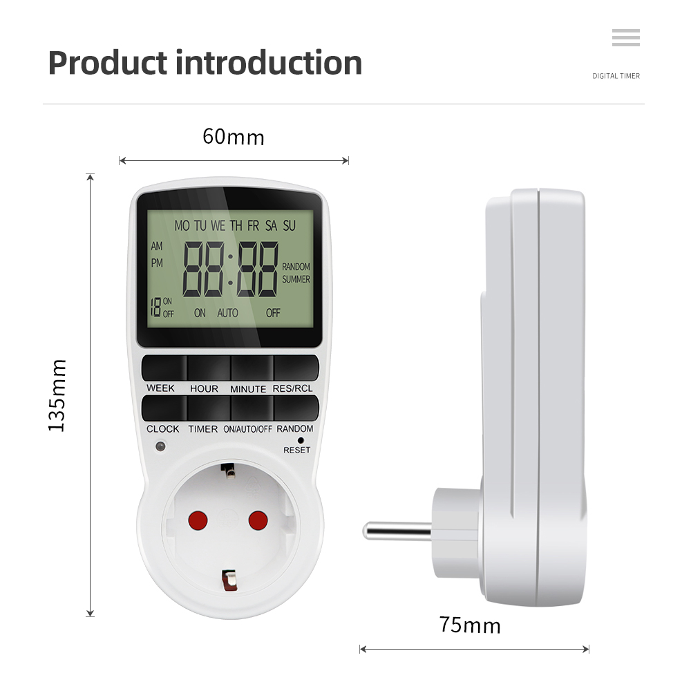 Dijital Zamanlayıcı Anahtarı E - Kitchen Appliances Uk incelemesi ve fiyatı